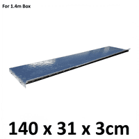 1.4m Shelf - For Aluminium Storage Toolbox Tool Box - Tools In A Box