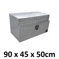 900 x 450 x 500mm Aluminium Ute Truck Storage Under Body Tray Tool Box 945