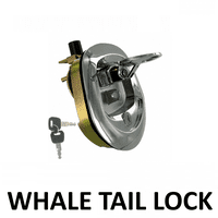 1x Whale Tail T Lock Padlockable Whale Tail Handle