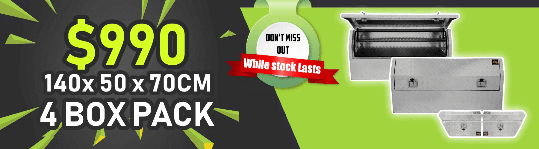 Tools In A Box Aluminium toolboxes Sydney toolboxes Brisbane