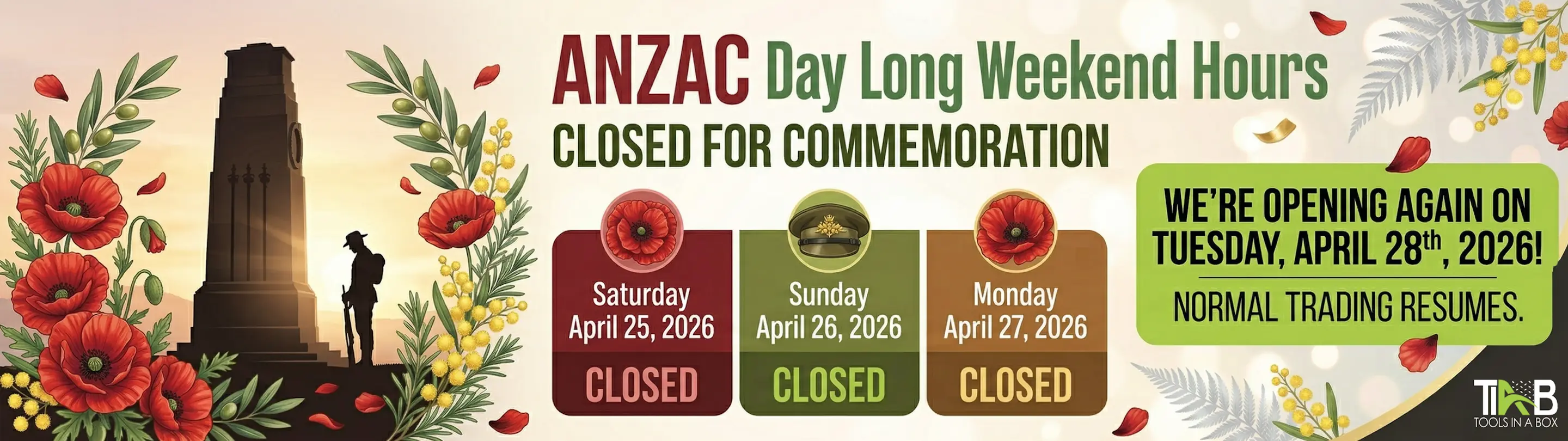 Anzac Day Desktop