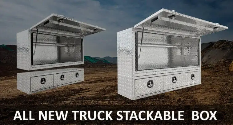 Stackable truck box