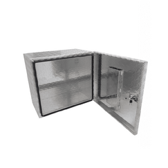700 x 450 x 650mm Aluminium Checker Ute Toolbox Trailer Camper Caravan Generator Tool Box 764