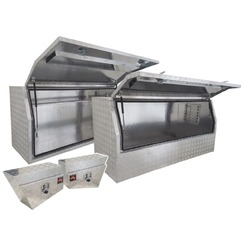 Aluminium 1.7m 4 Box Full and Half Lid with Under Body Set Package