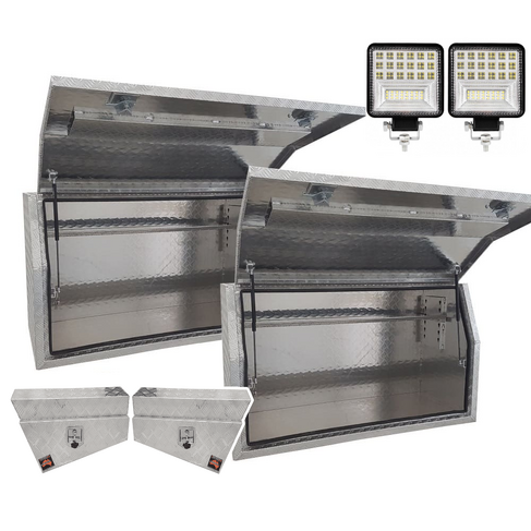 Aluminium 1.4m 4 Box Full Side Opening Package 1458FD